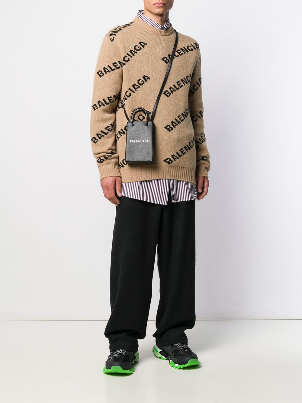 Ba*len*cia*ga shopping phone holder bag