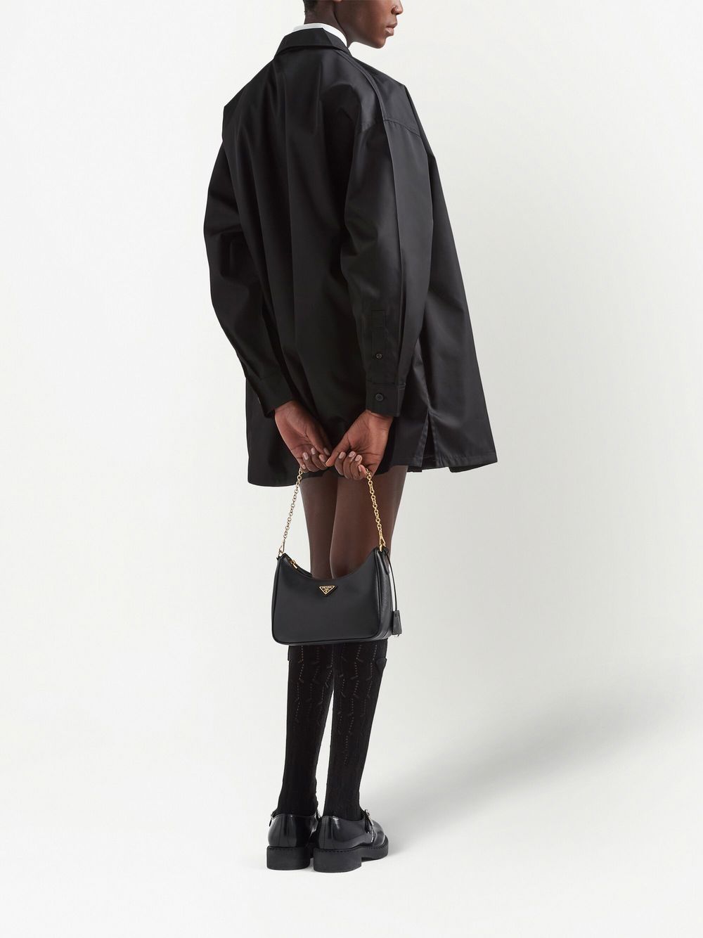 Pra*a re-edition 2005 leather shoulder bag