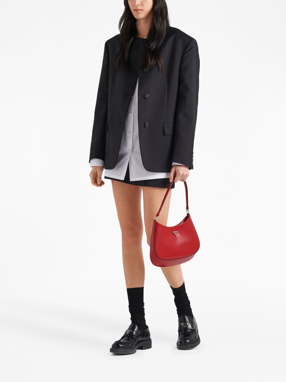 Pra*a cleo leather shoulder bag