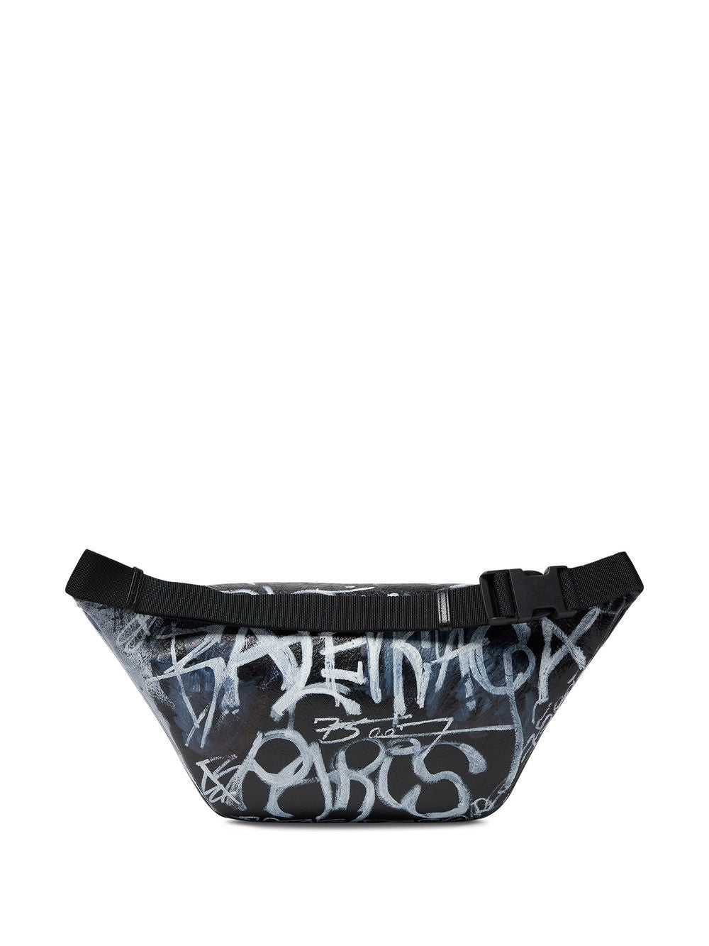 Ba*len*cia*ga explorer graffiti-printed belt bag