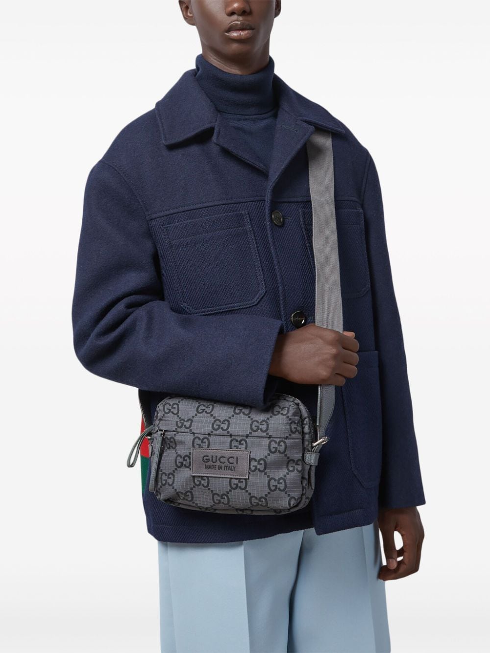 g*u*i medium gg S*p*e-print messenger bag