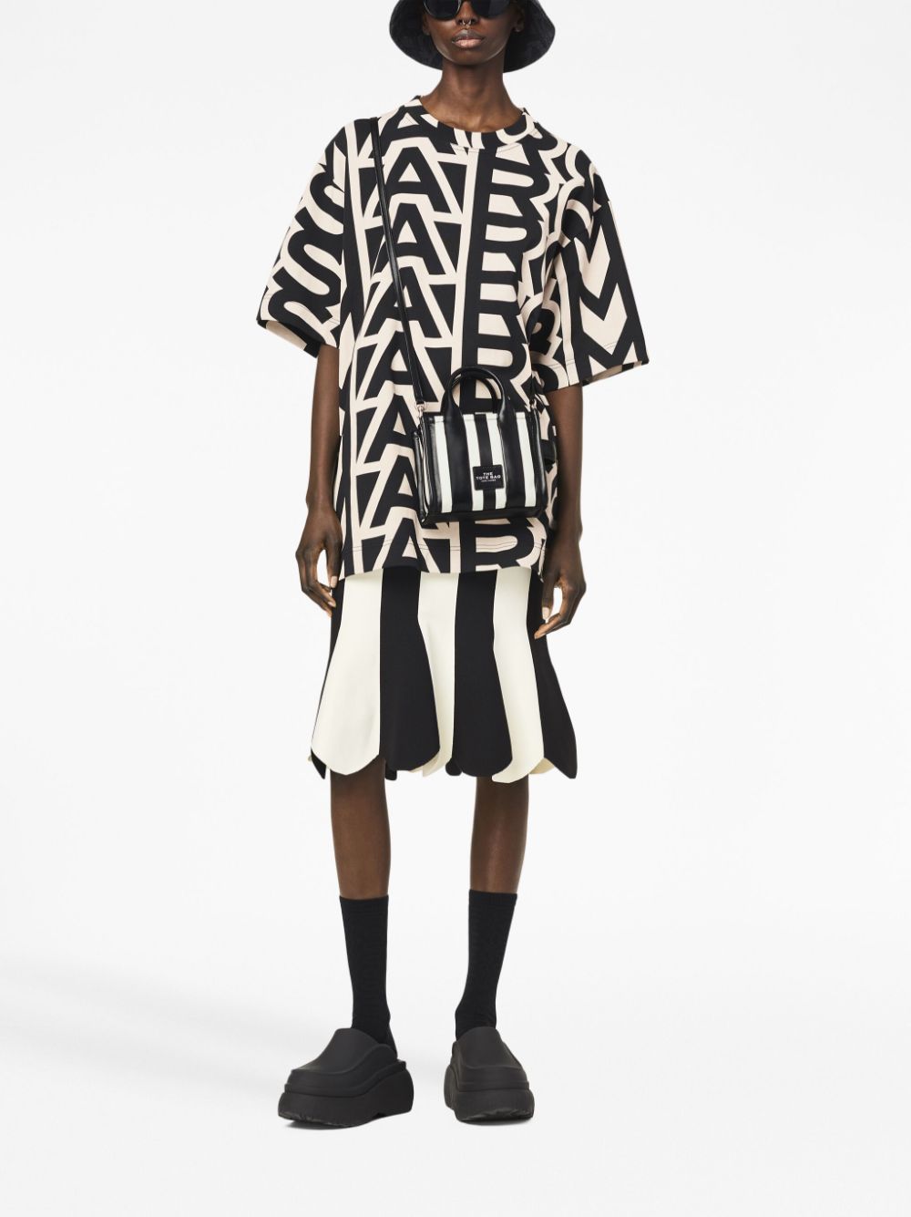 Marc Jacobs The Striped Mini Tote bag