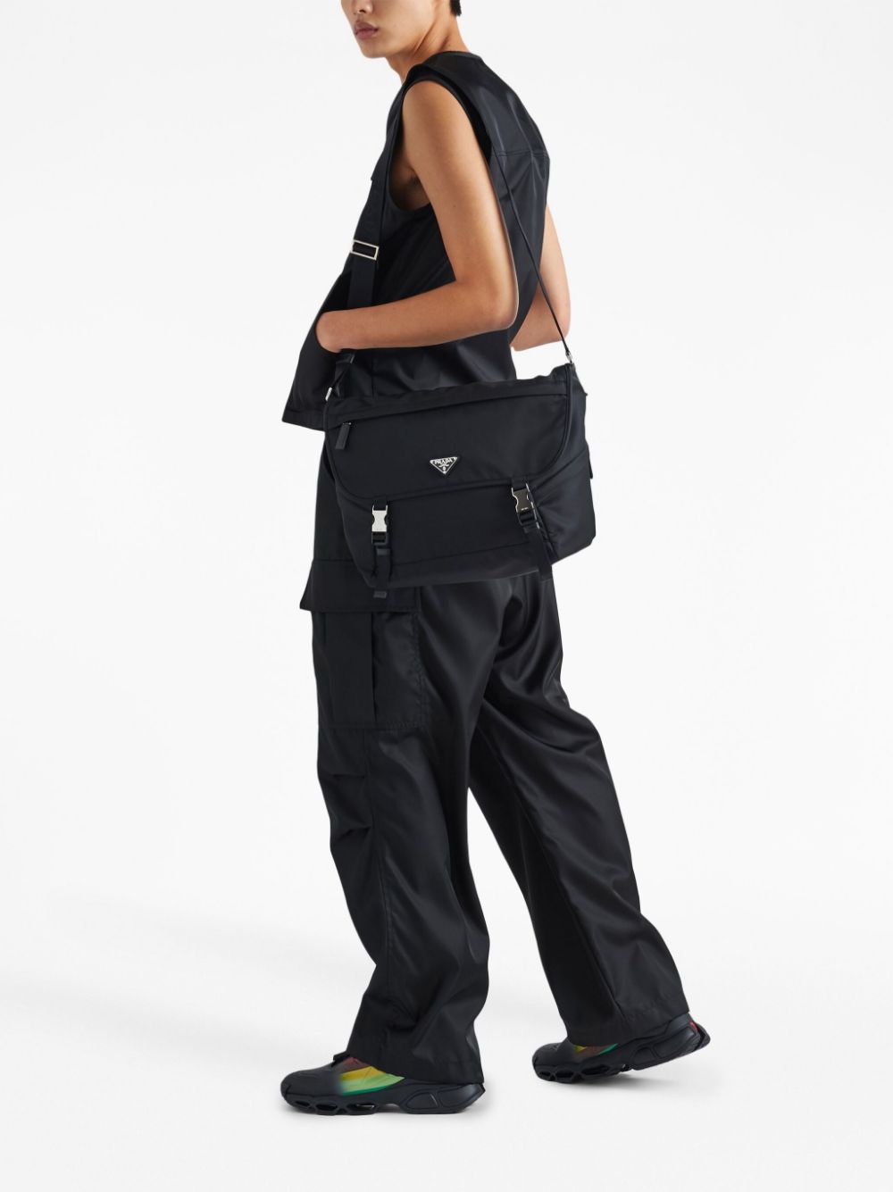 Pra*a re-nylon messenger bag