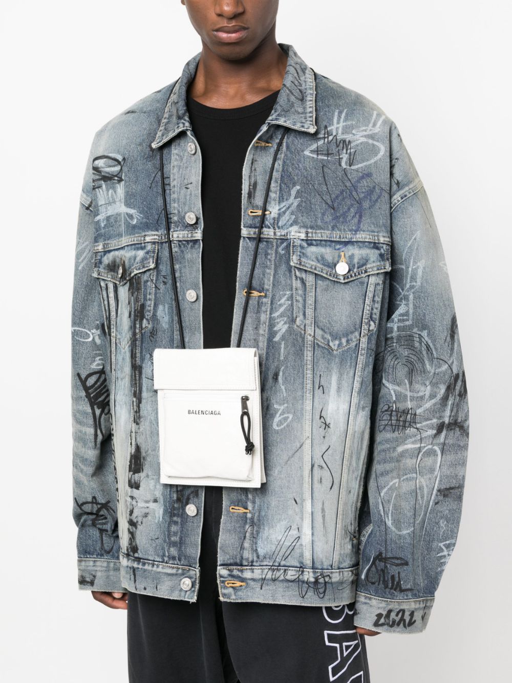 Ba*len*cia*ga explorer pouch crossbody bag