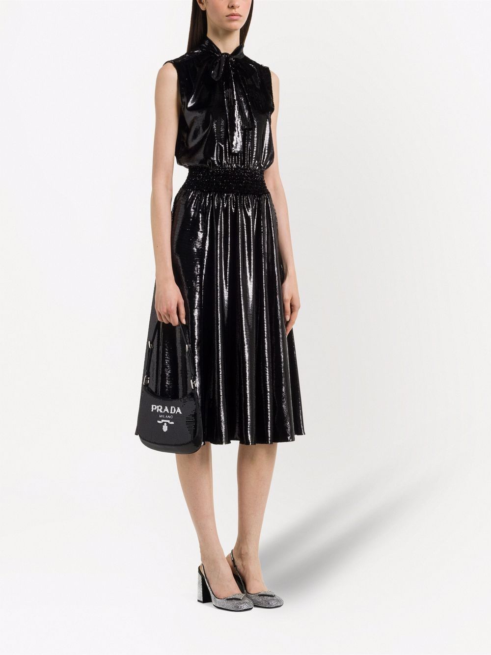 Pra*a cleo sequinned shoulder bag