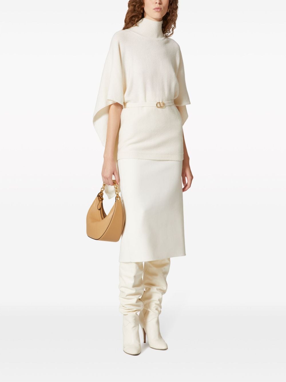 Valentino Garavani small VLogo Moon leather shoulder bag