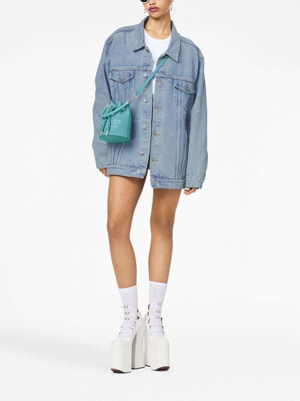 Marc Jacobs The Leather Mini Bucket bag