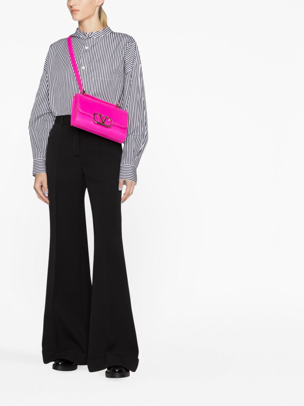 Valentino Garavani VLogo leather shoulder bag