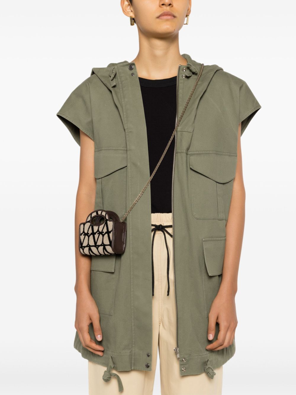 Valentino Garavani micro Le Troisième monogram-jacquard tote bag