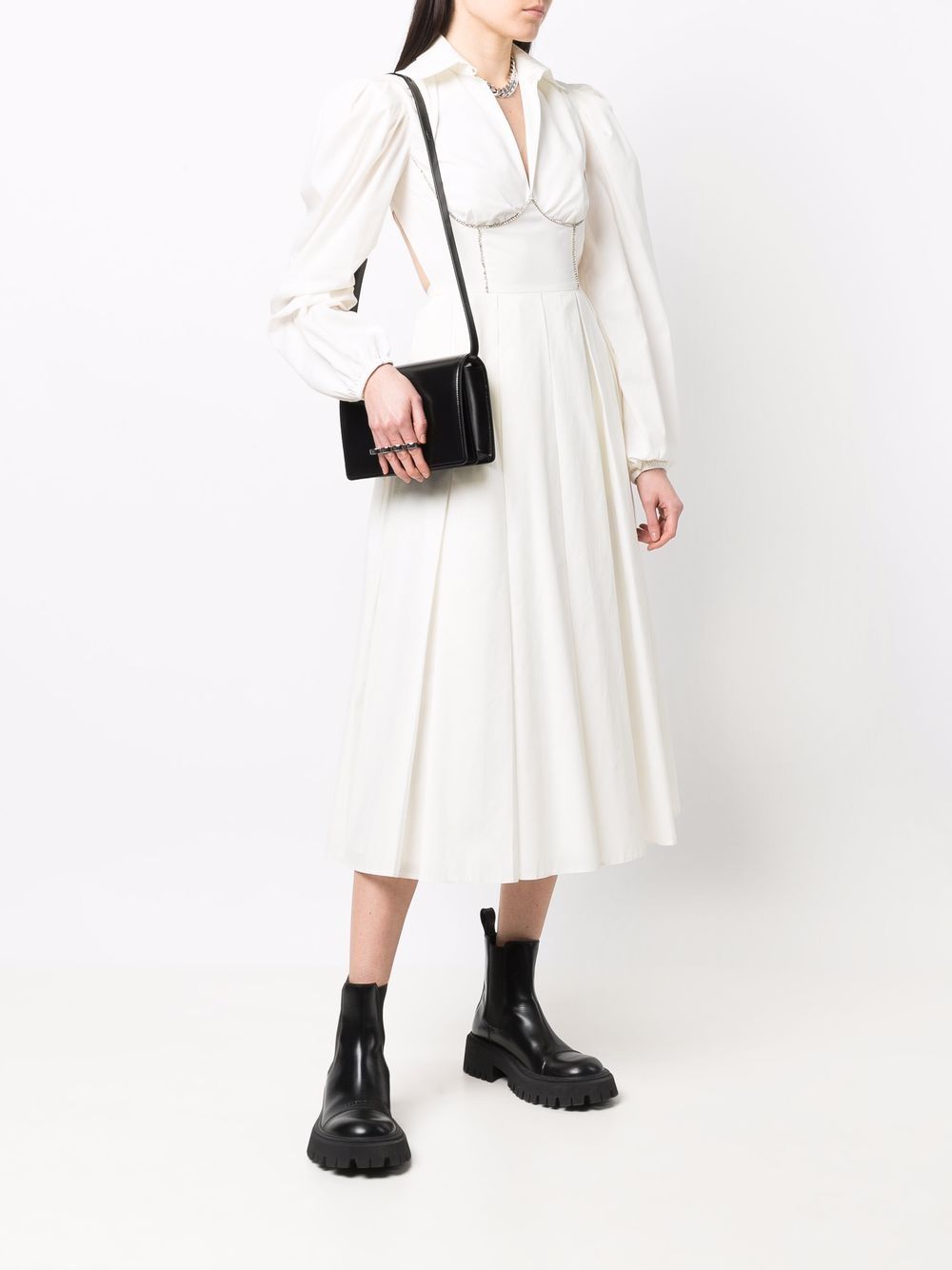 Alexander McQueen The Four Ring leather crossbody bag