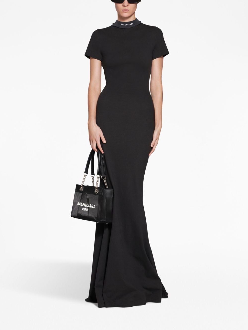 Ba*len*cia*ga small duty free mesh tote bag