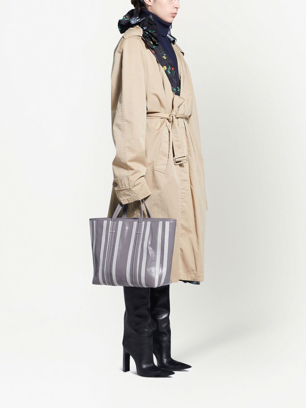 Ba*len*cia*ga medium barbes east-west shopper bag