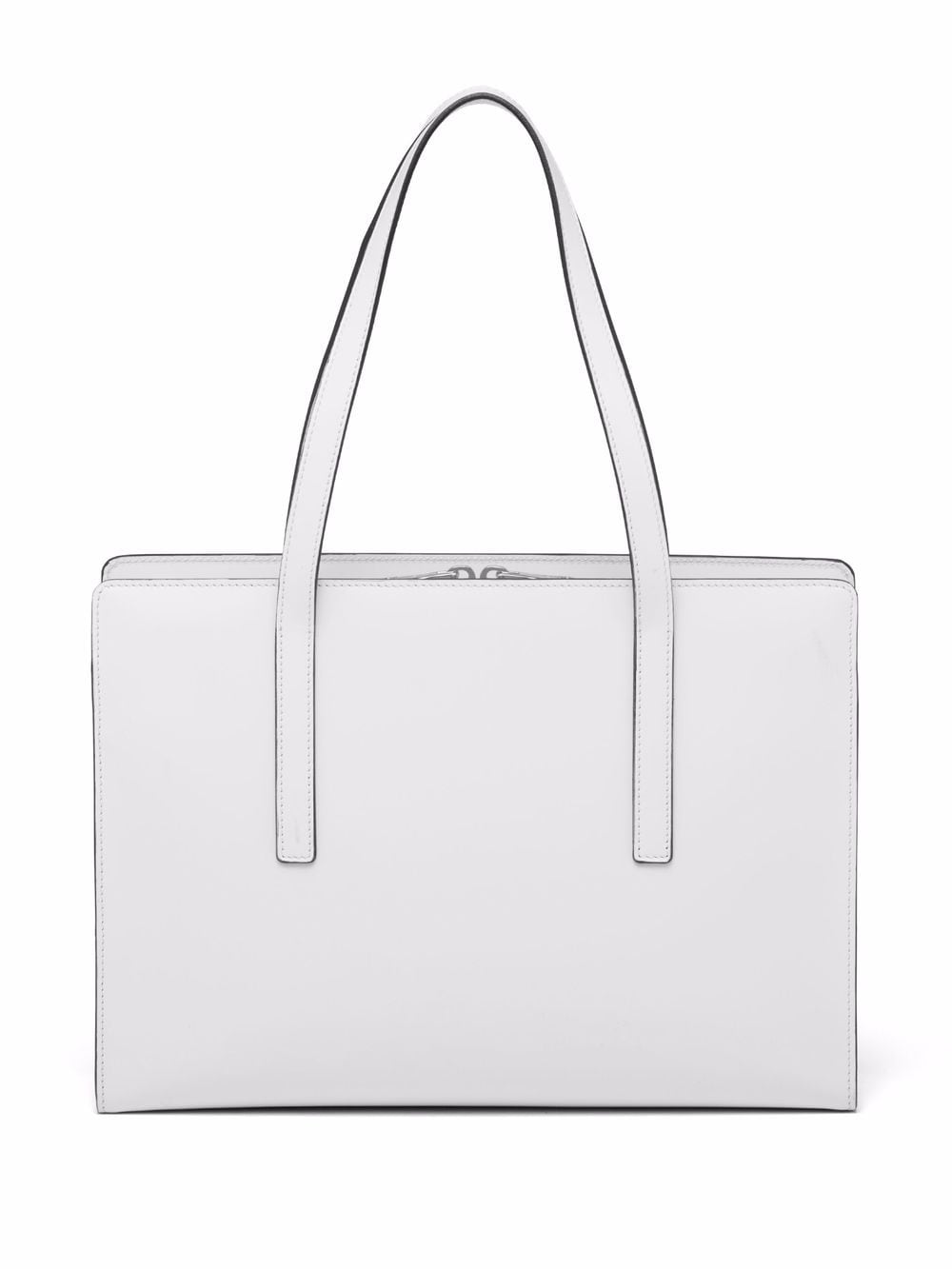 Pra*a large re-edition 1995 leather handbag