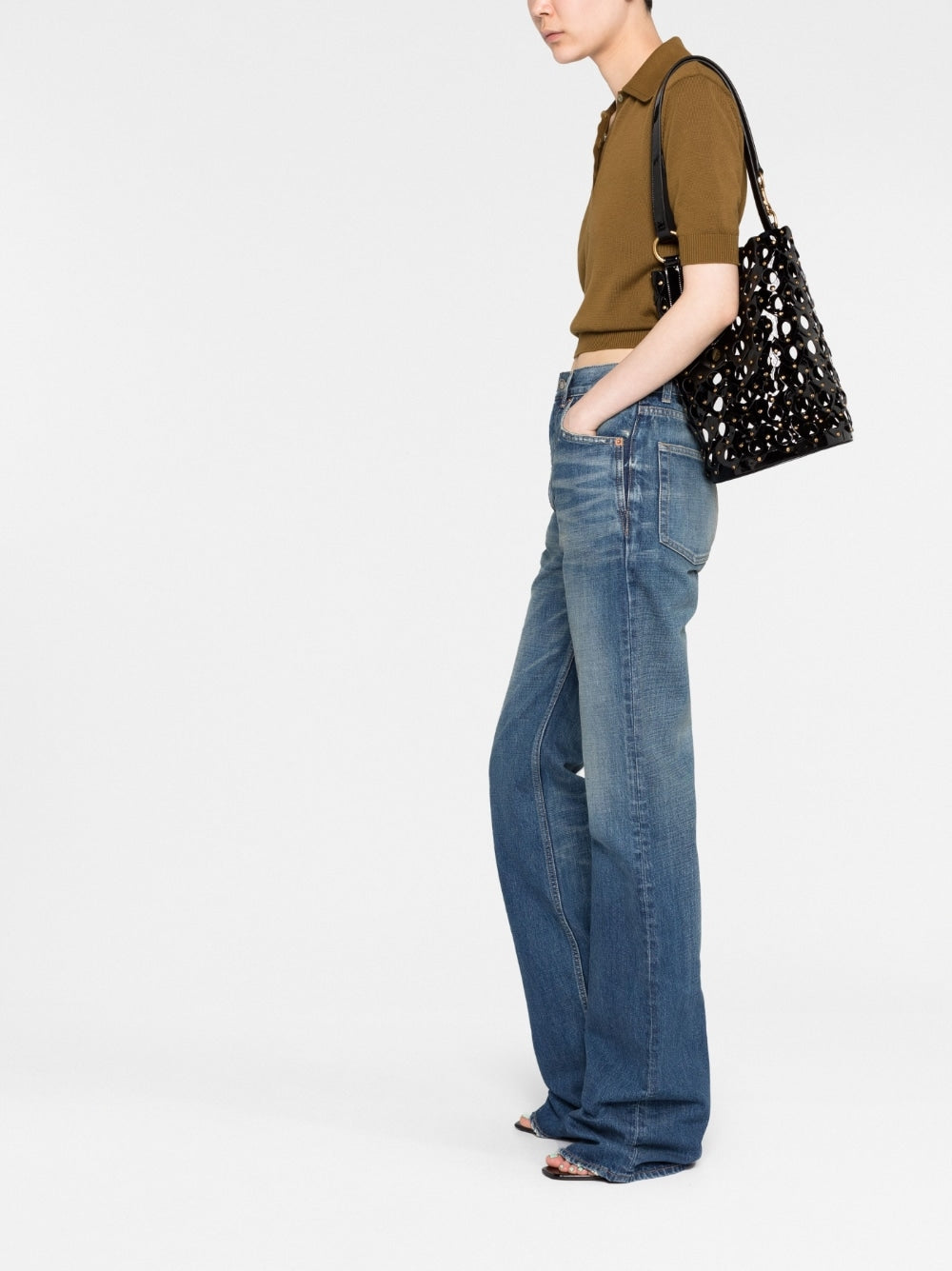 Saint Laurent The Hearted leather bag