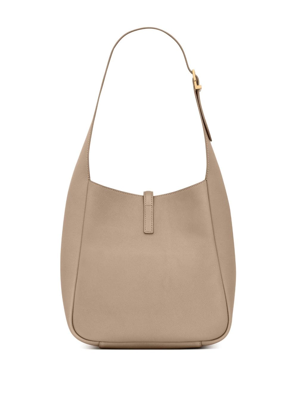 Saint Laurent Le 5 à 7 monogram-plaque shoulder bag