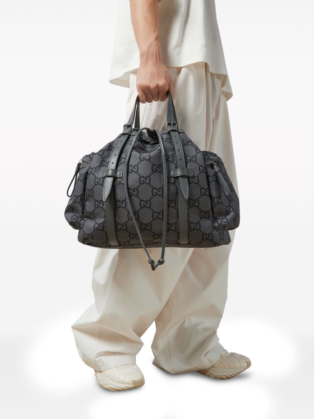 G*u*i medium gg recycled polyester tote bag