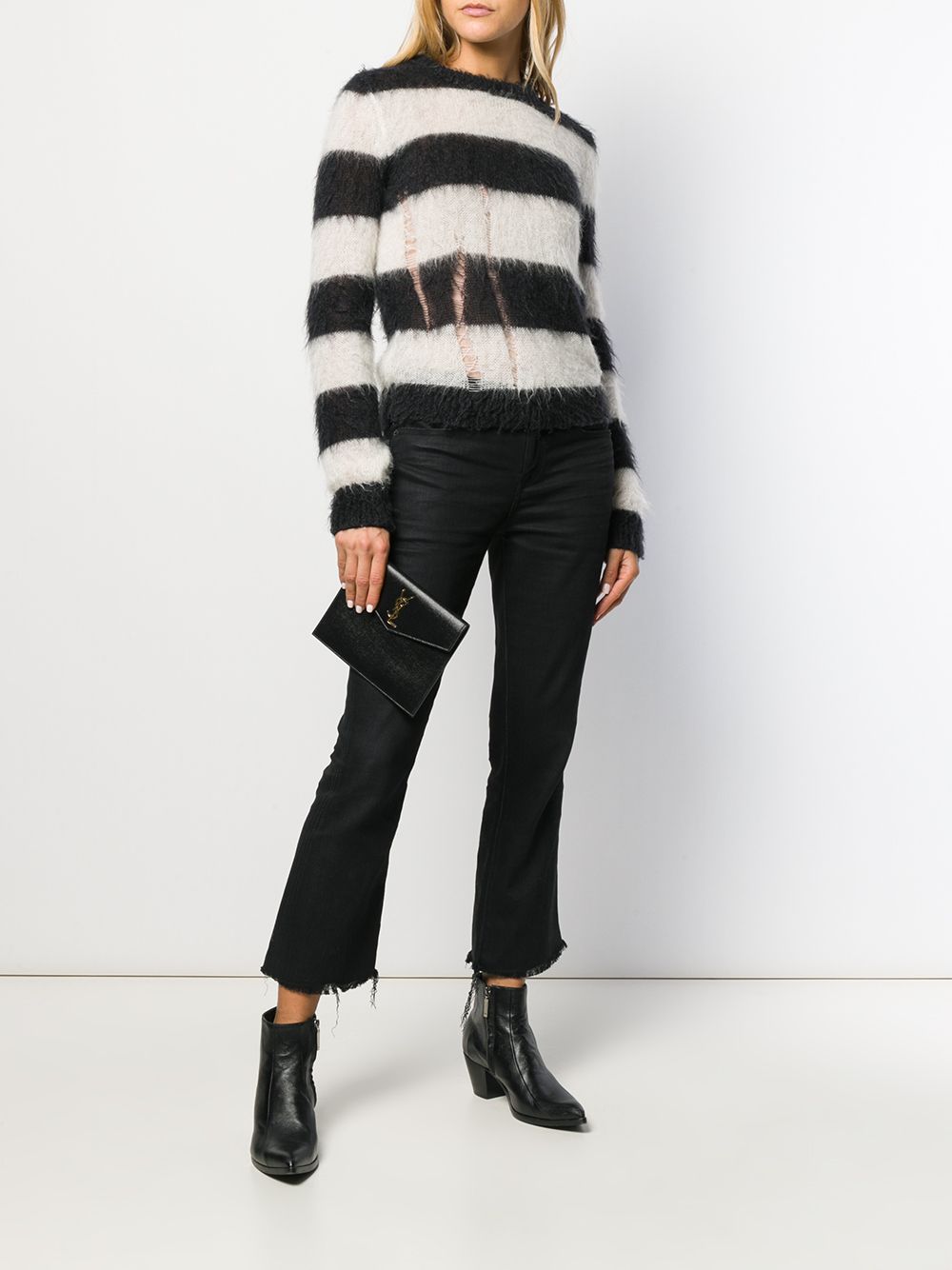 Saint Laurent Monogram envelope clutch bag