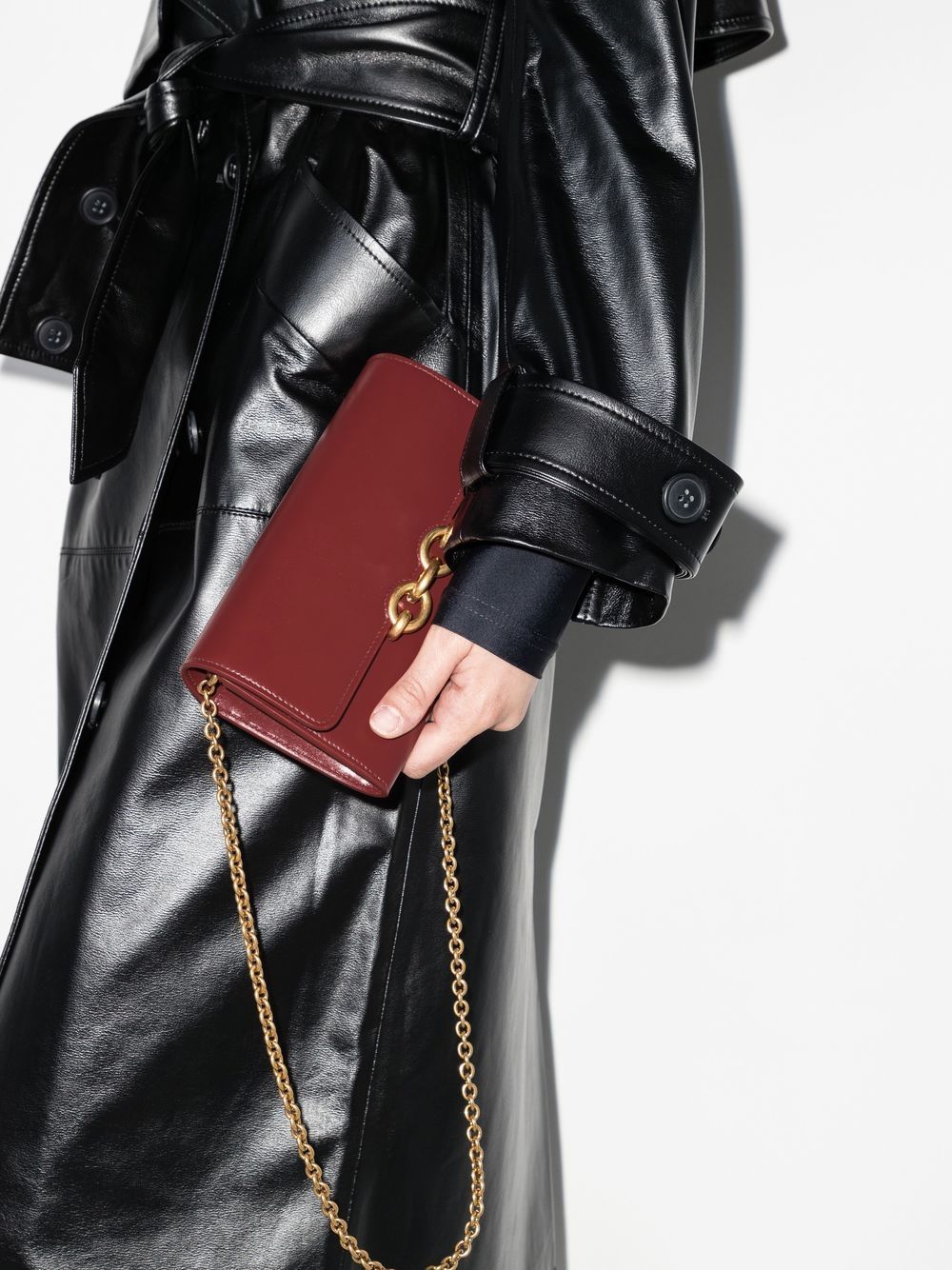 Saint Laurent Le Maillon leather crossbody bag