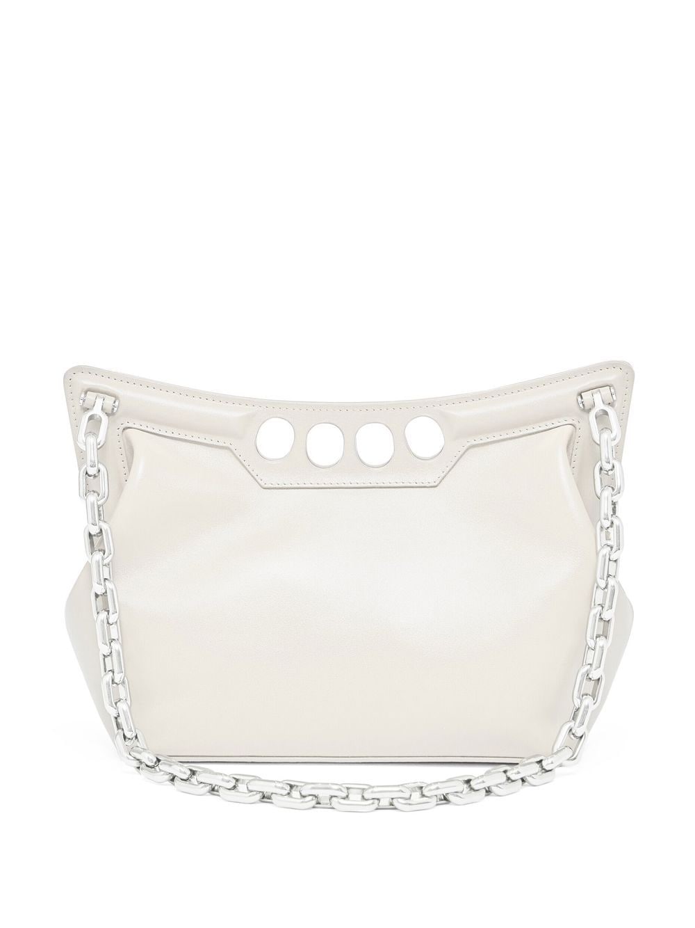 Alexander McQueen The Peak curved mini bag