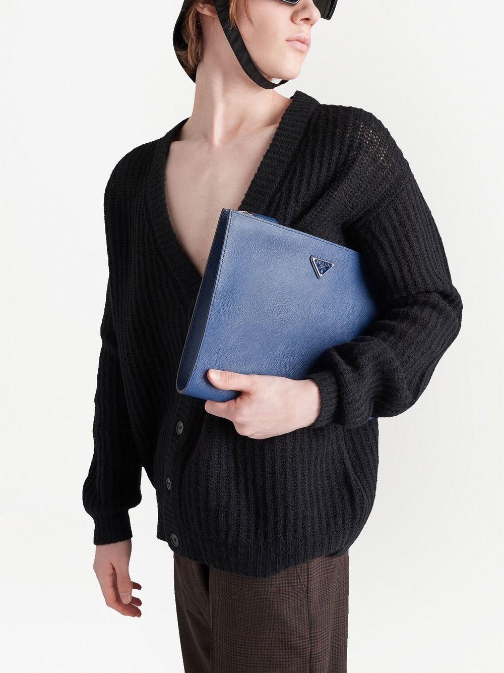 Pra*a logo plaque document case