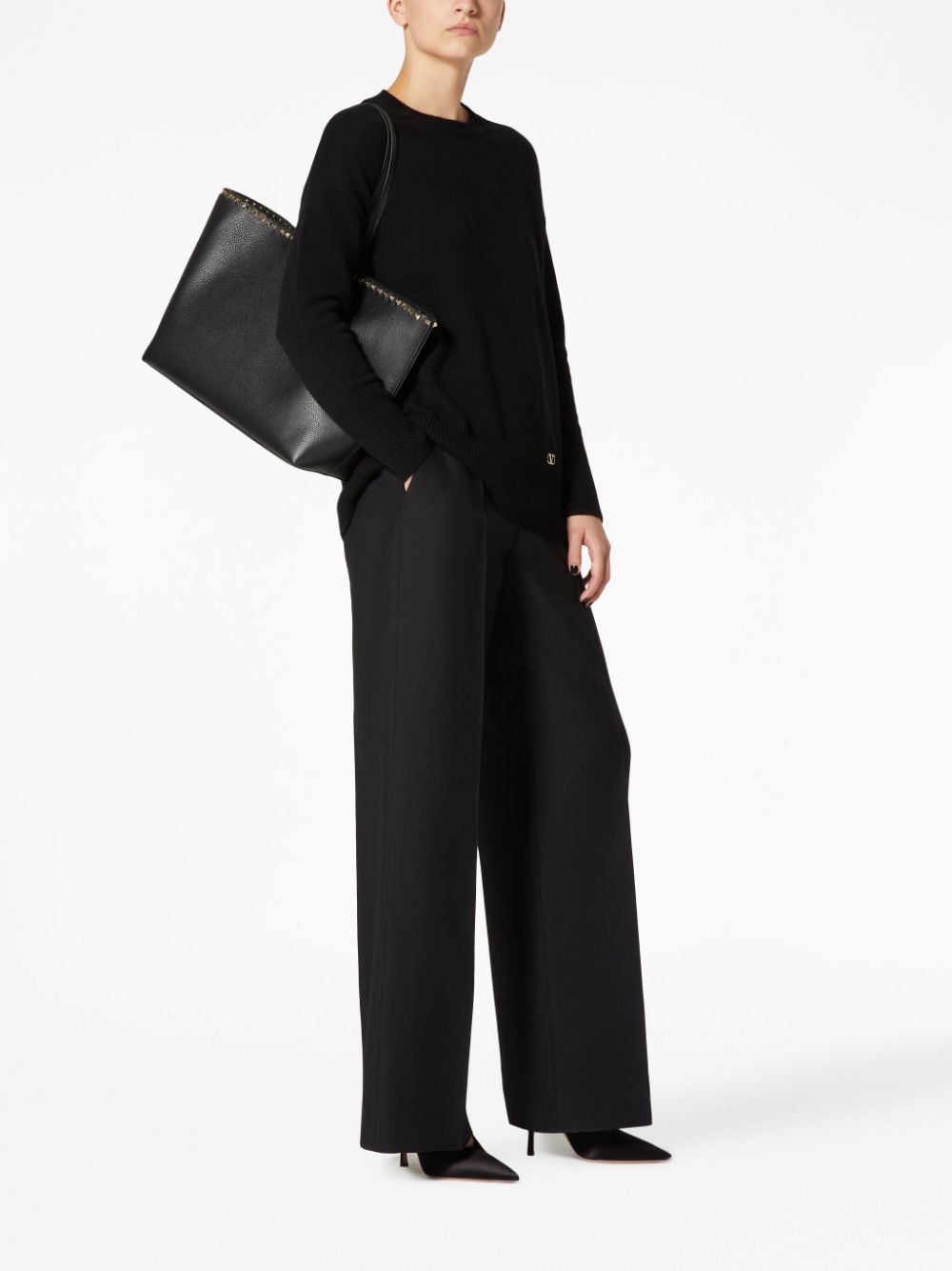 Valentino Garavani Rockstud leather tote bag