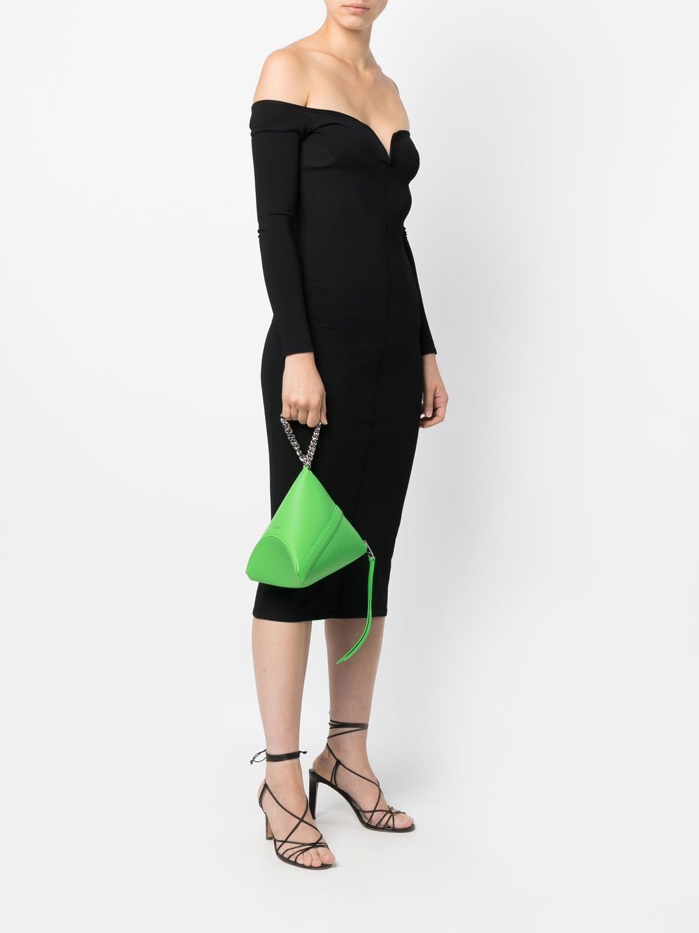 Alexander McQueen The Curve pouch