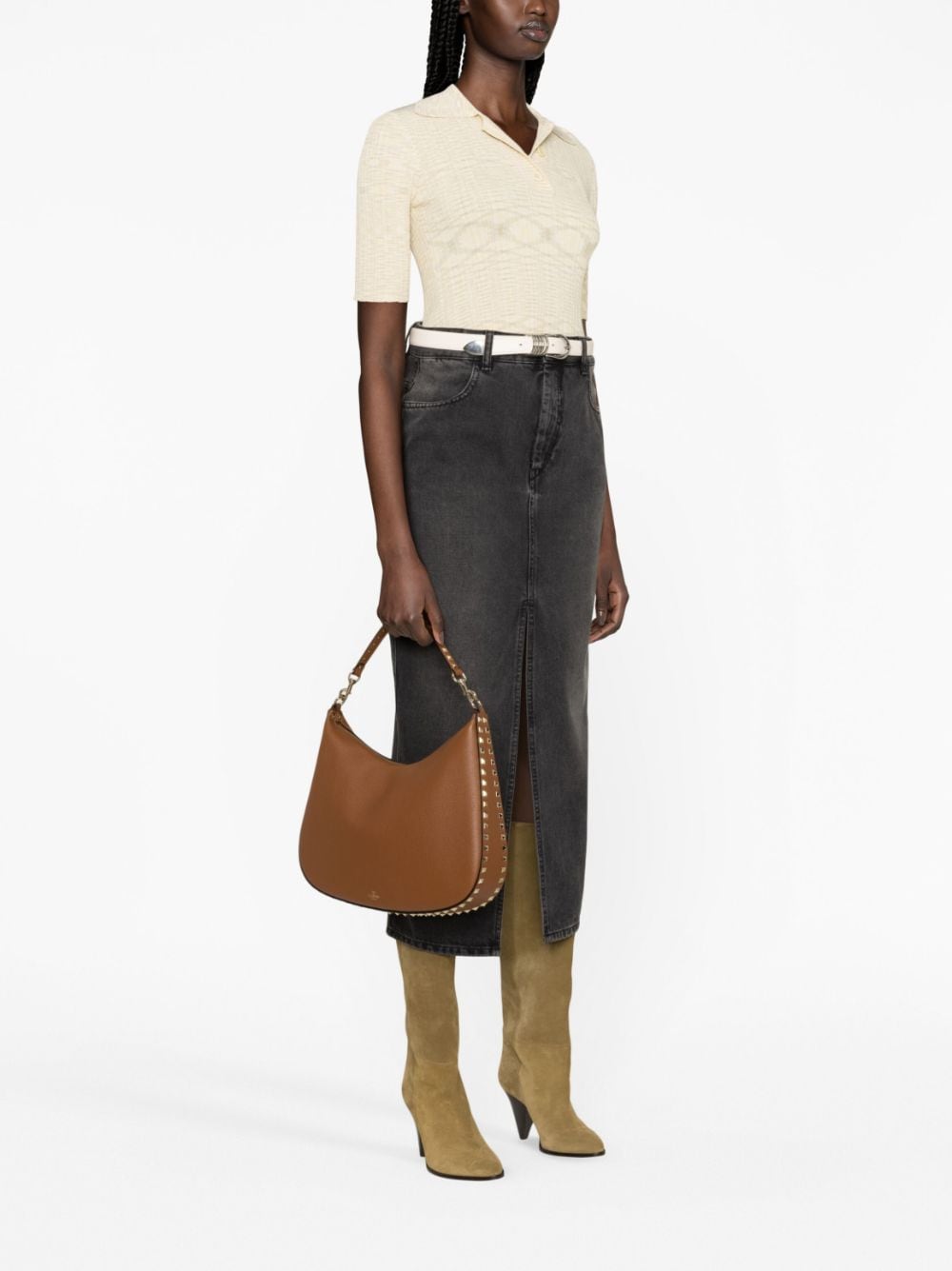 Valentino Garavani Rockstud leather shoulder bag