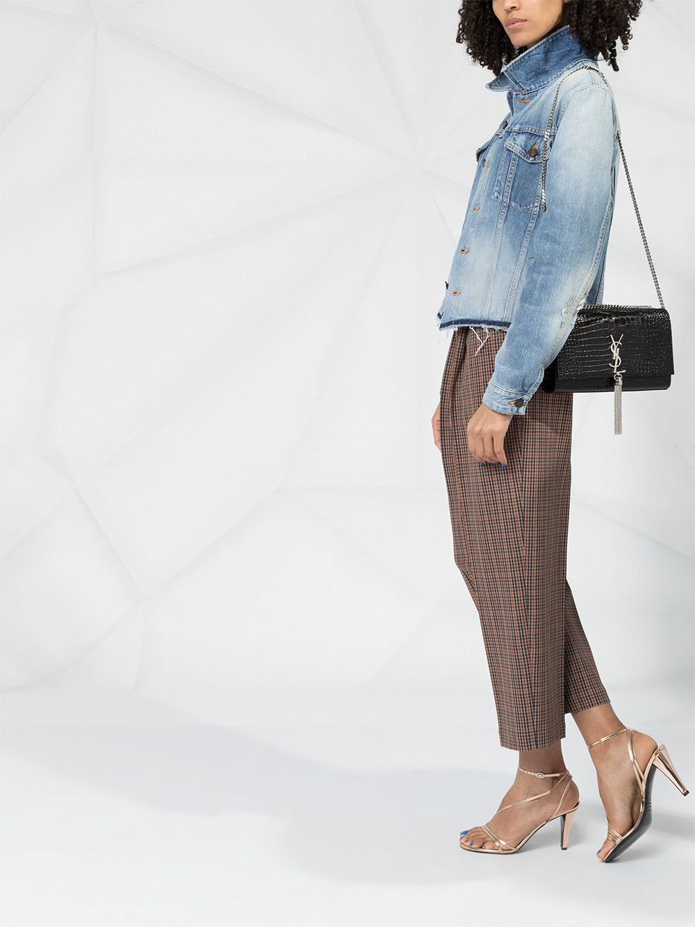 Saint Laurent medium Kate Monogram satchel