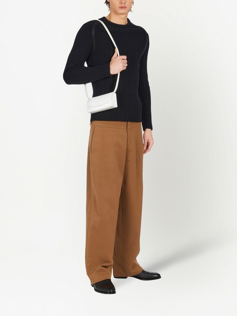 Ferragamo geometric mini clutch