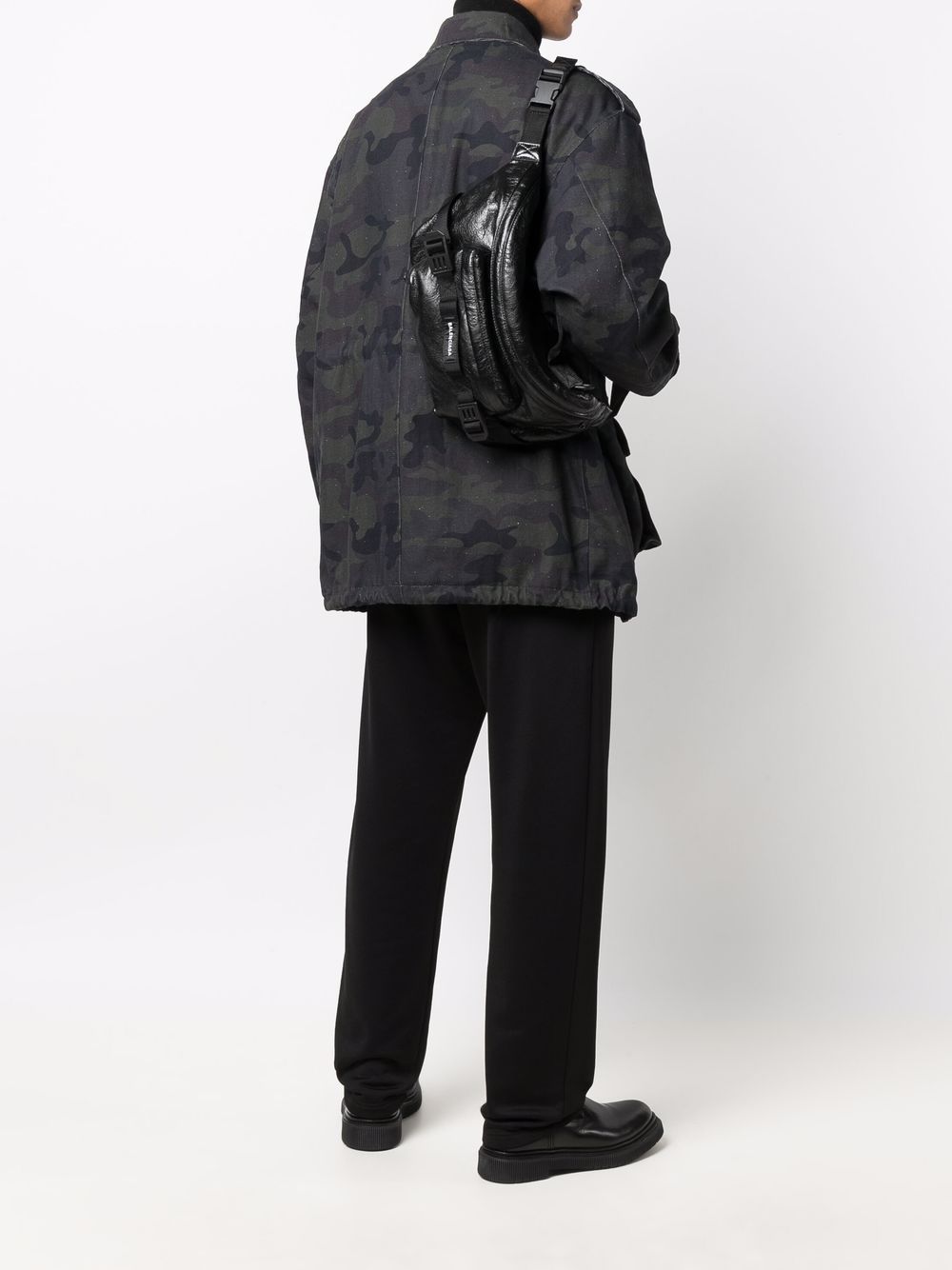 Ba*len*cia*ga large army leather belt bag