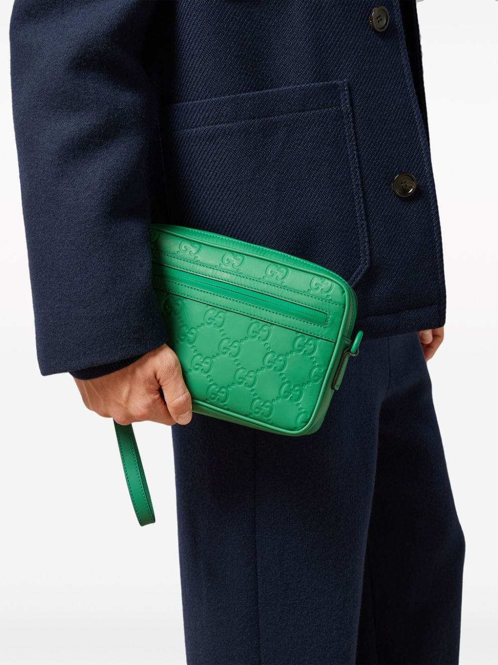 G*u*i gg-logo crossbody bag