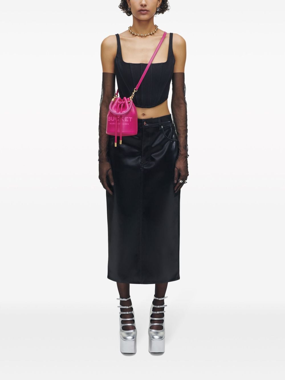 Marc Jacobs The Leather Mini Bucket bag