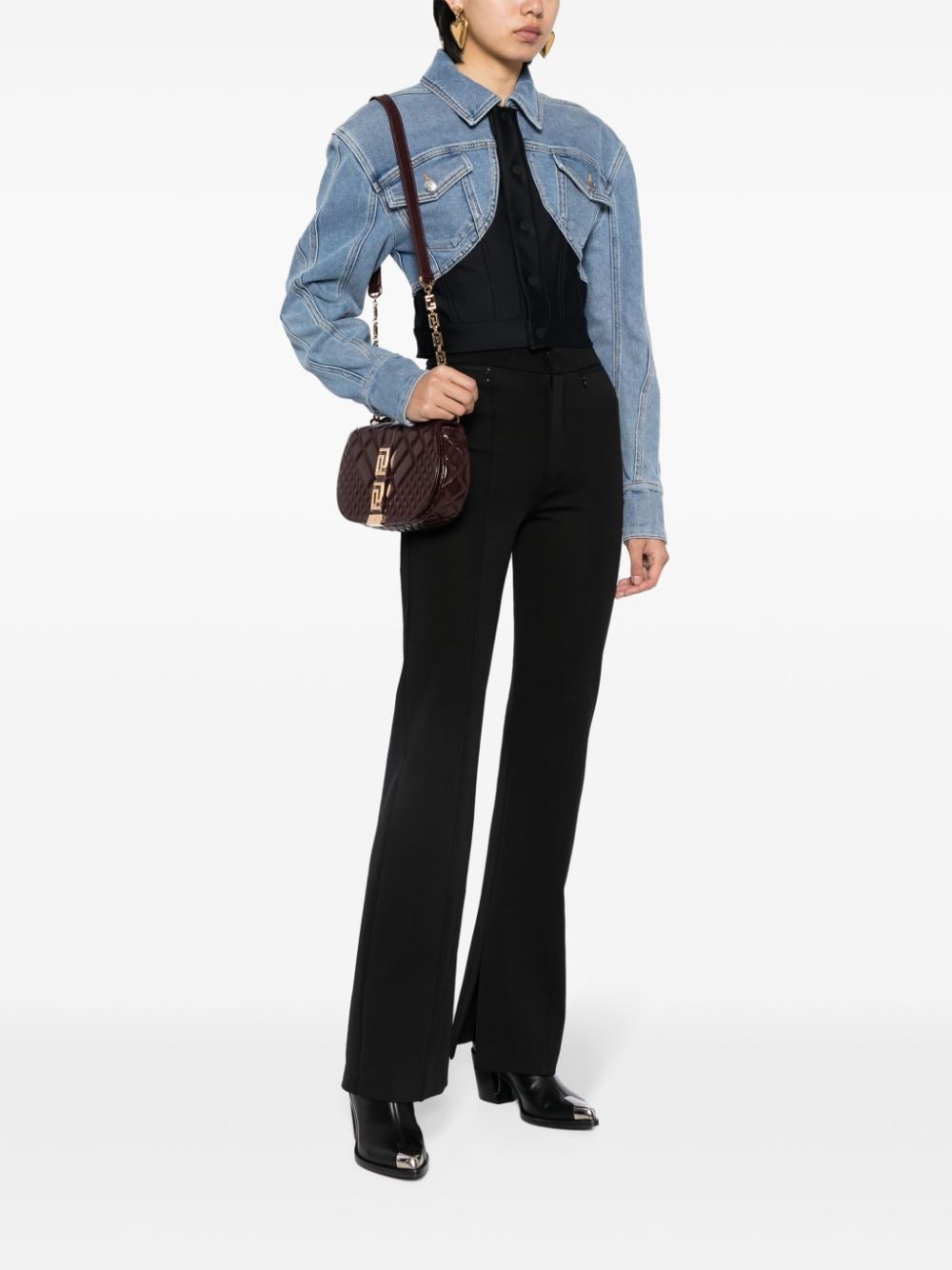 Versace Greca Goddess shoulder bag