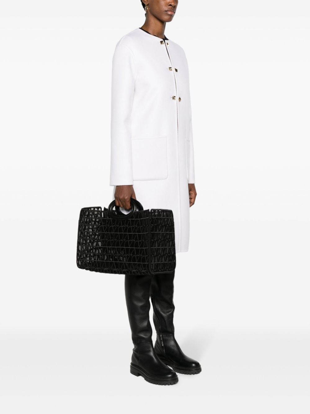 Valentino Garavani Le Troisieme mesh tote bag