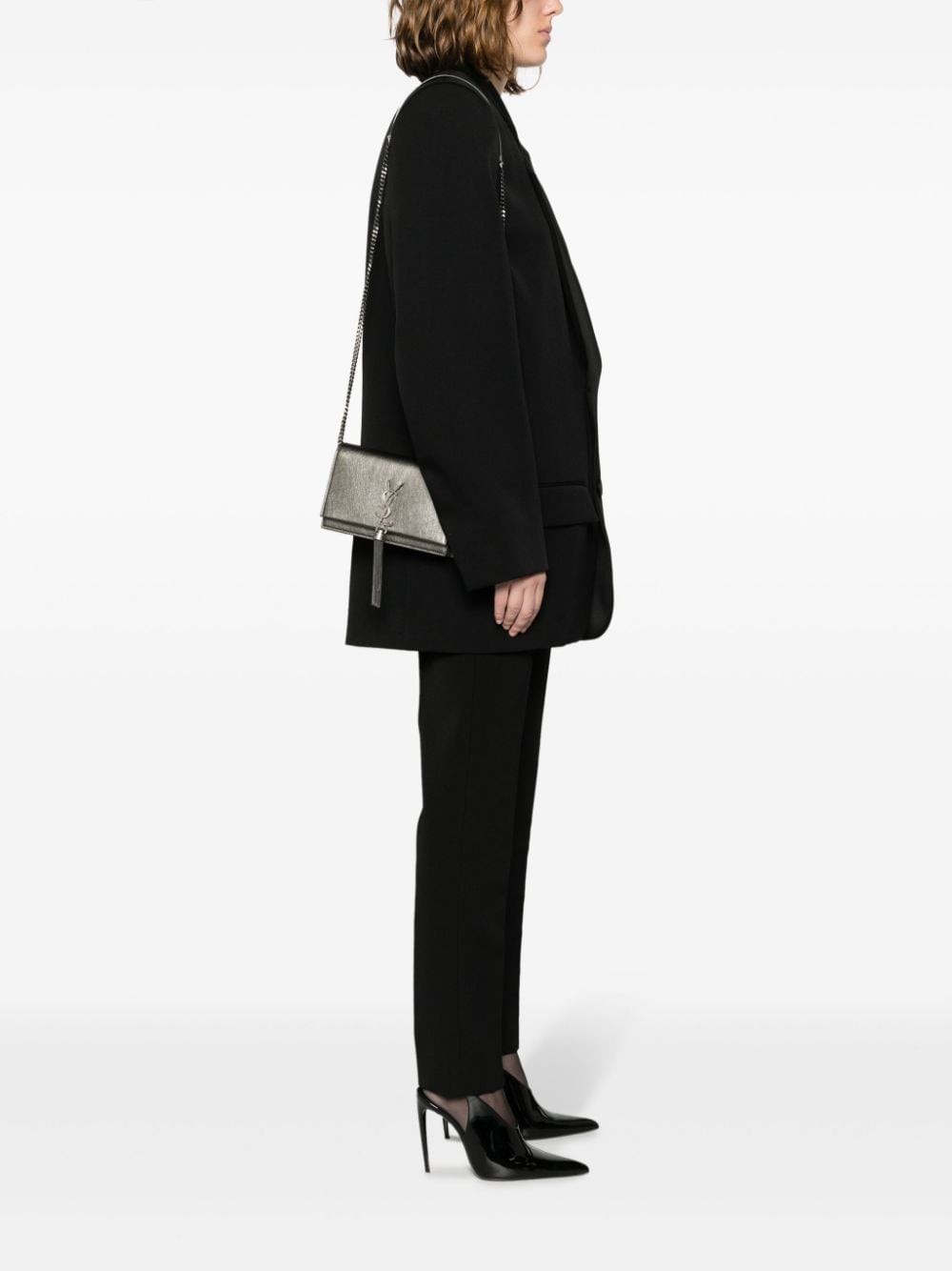 Saint Laurent Kate monogram tassel bag