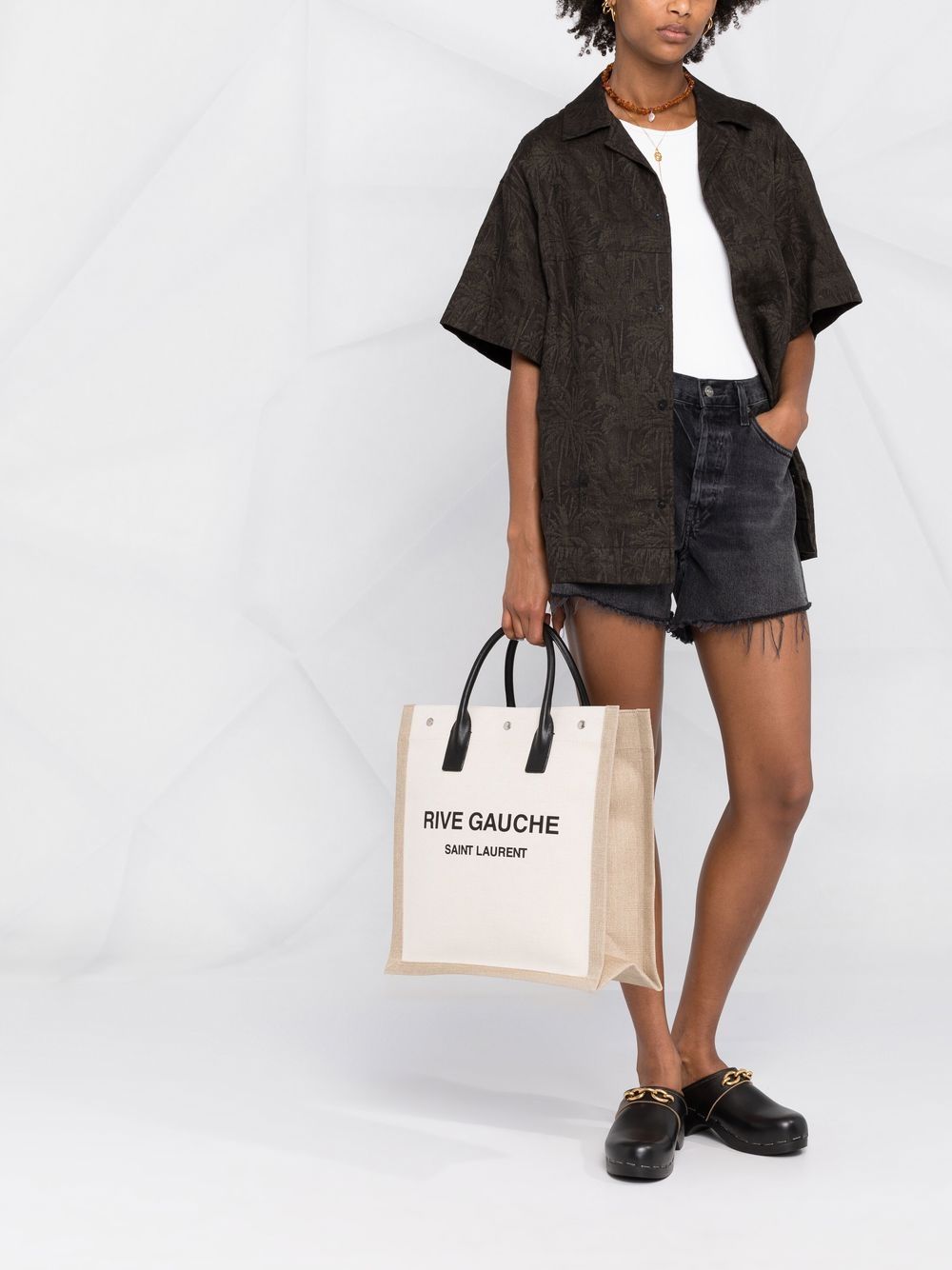 Saint Laurent Rive Gauche tote bag