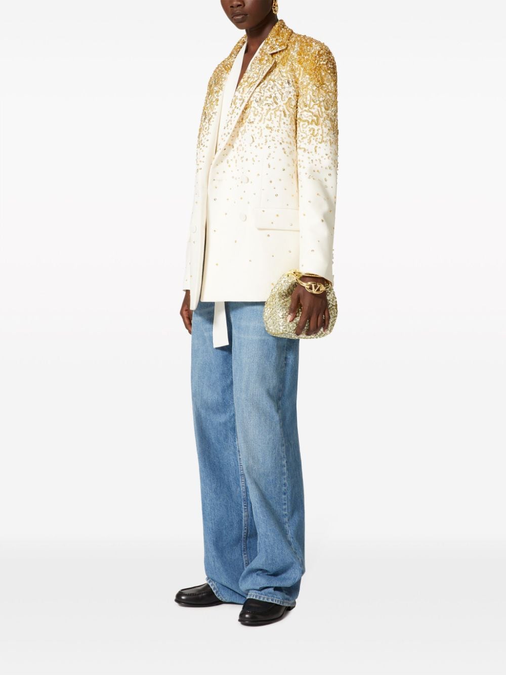 Valentino Garavani small Carry Secrets embroidered bucket bag