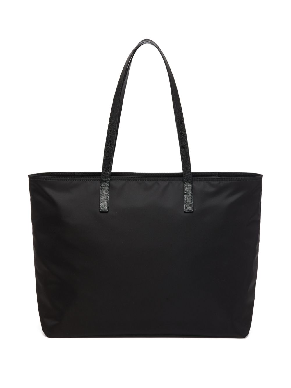 Pra*a re-nylon embroidered tote bag
