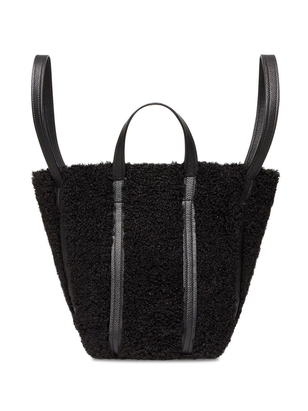 Ba*len*cia*ga everyday faux-shearling tote bag