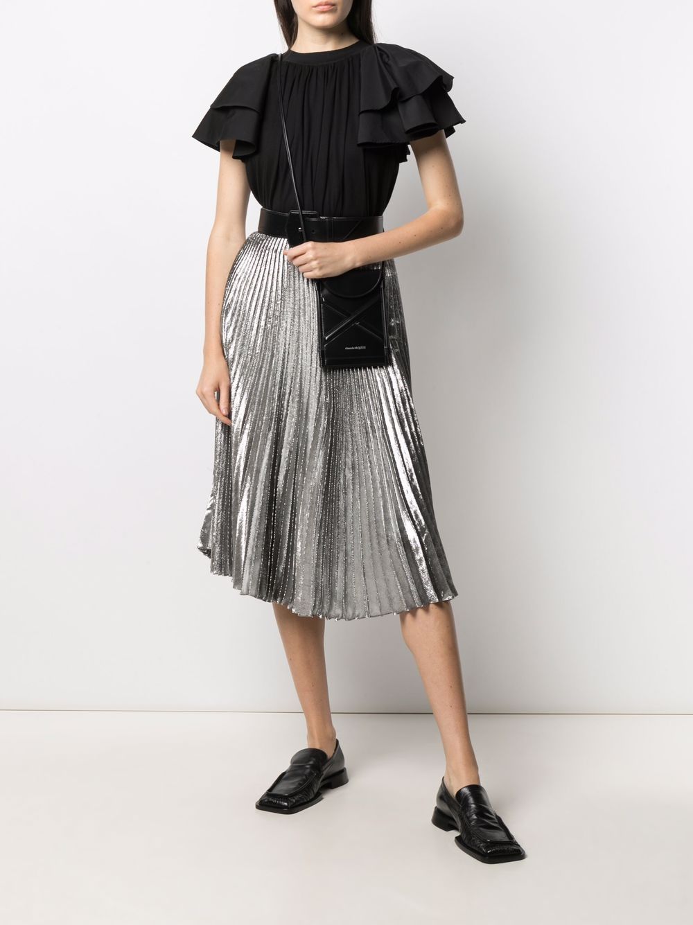 Alexander McQueen The Curve phone bag