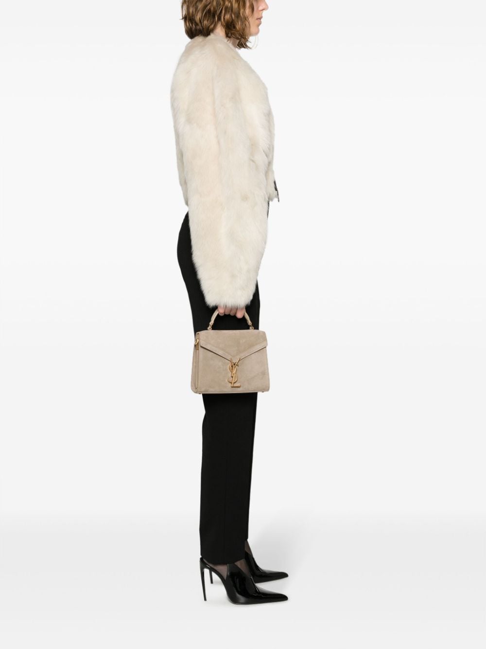 Saint Laurent Cassandra logo-plaque crossbody bag