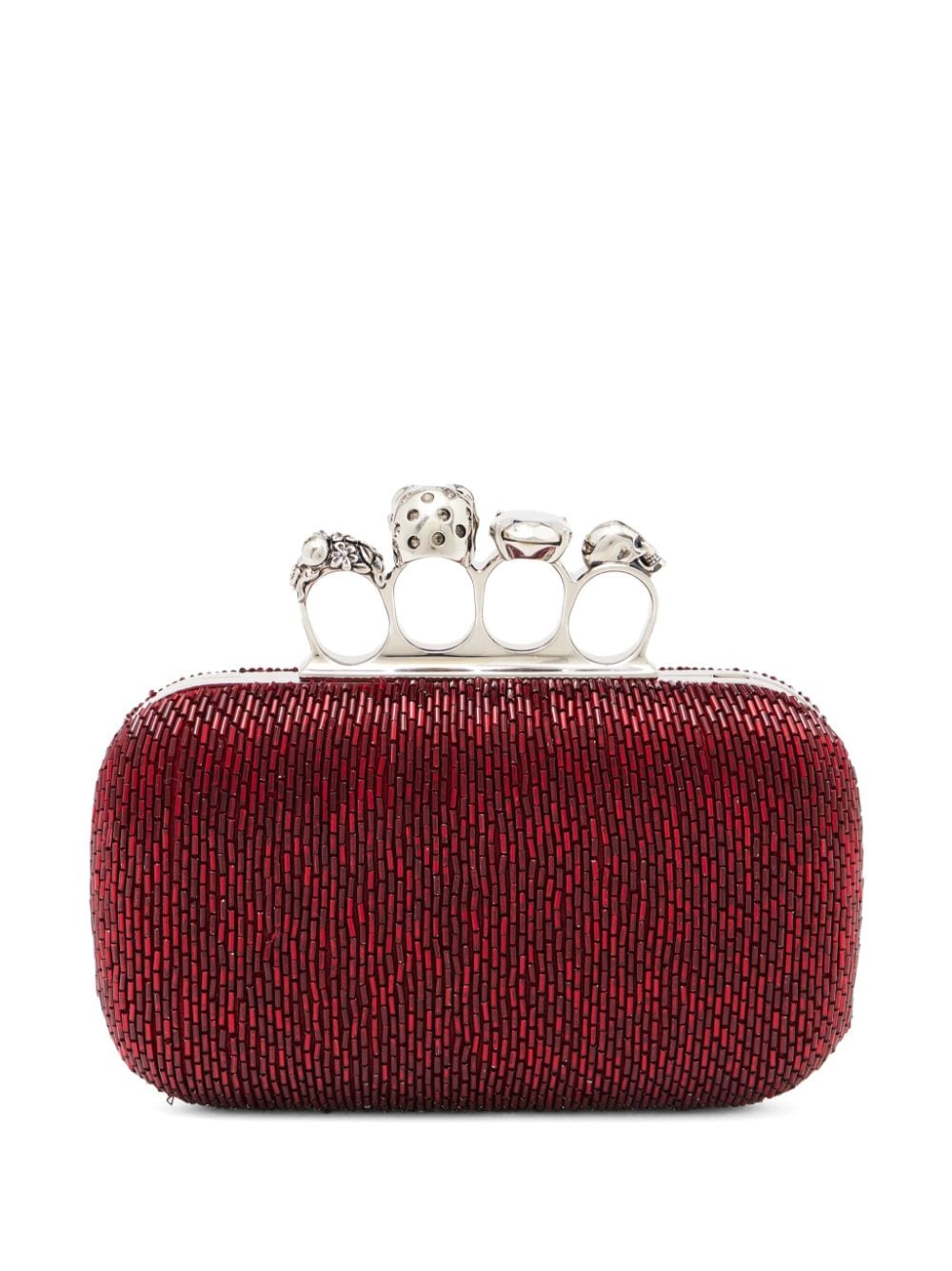 Alexander McQueen Four Ring clutch bag
