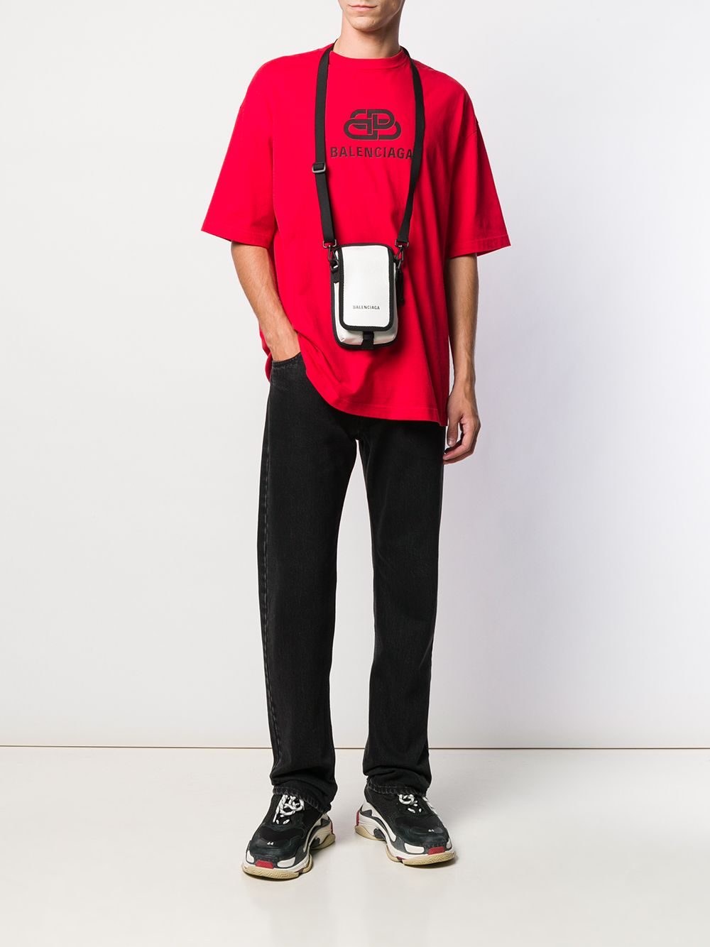 Ba*len*cia*ga explorer crossbody pouch