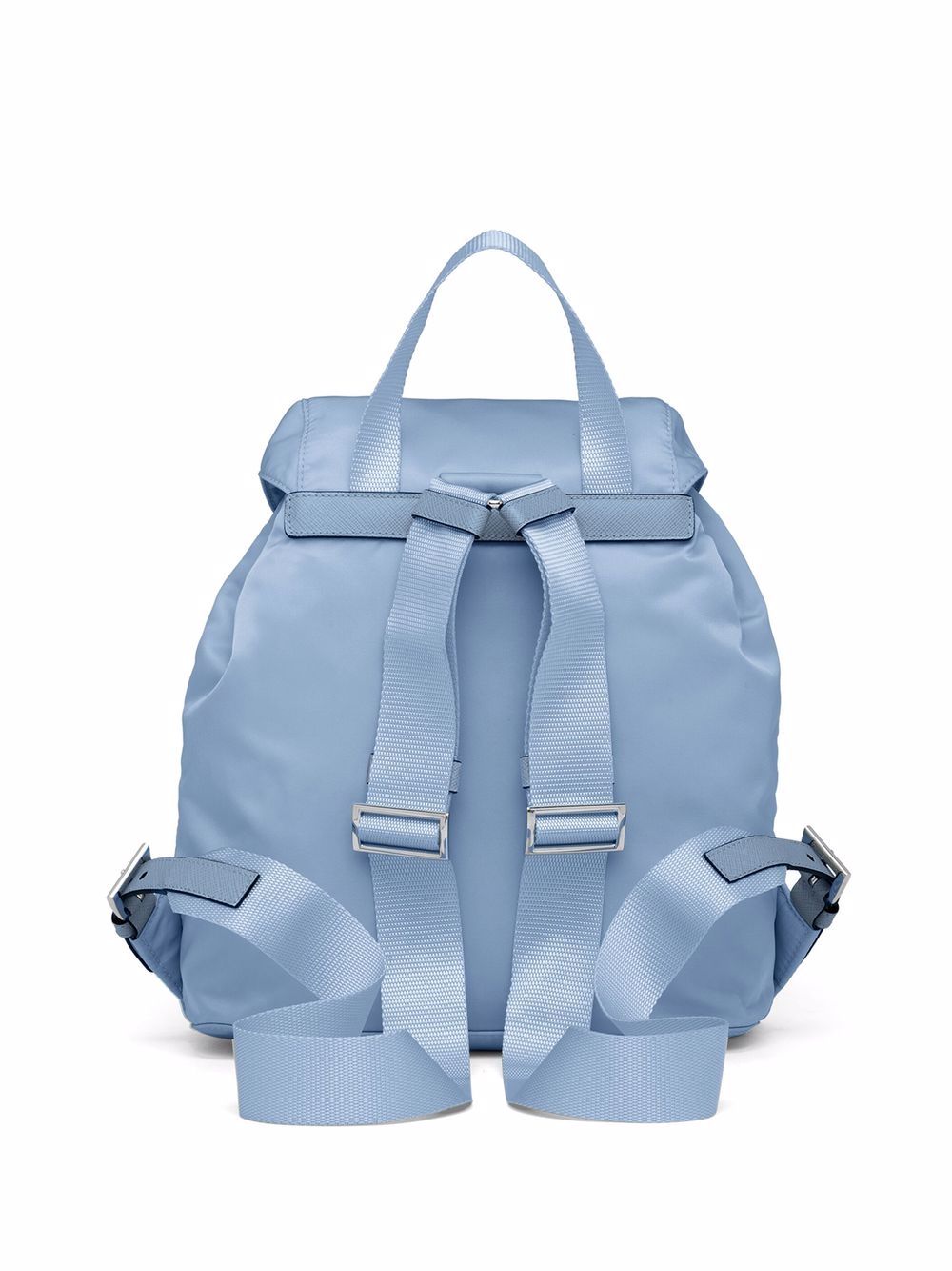 Pra*a small logo-plaque backpack