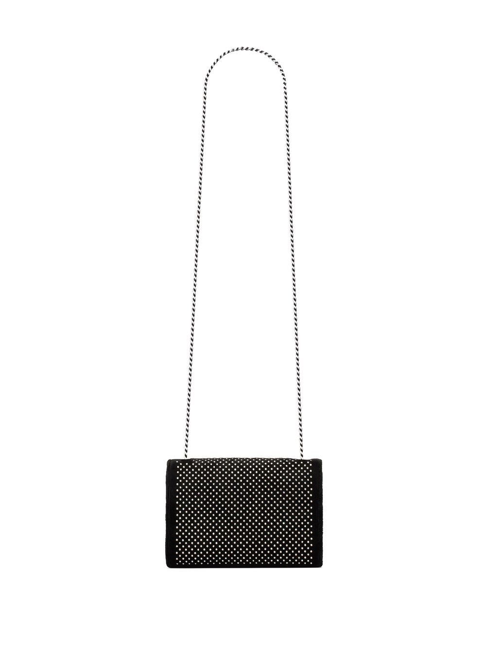 Saint Laurent small rhinestone-embellished Kate chain bag