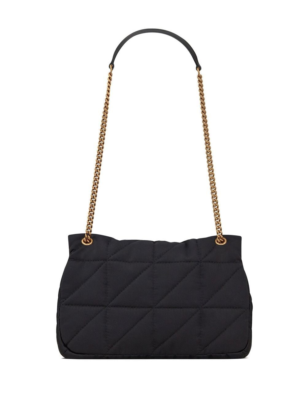 Saint Laurent logo-plaque padded shoulder bag