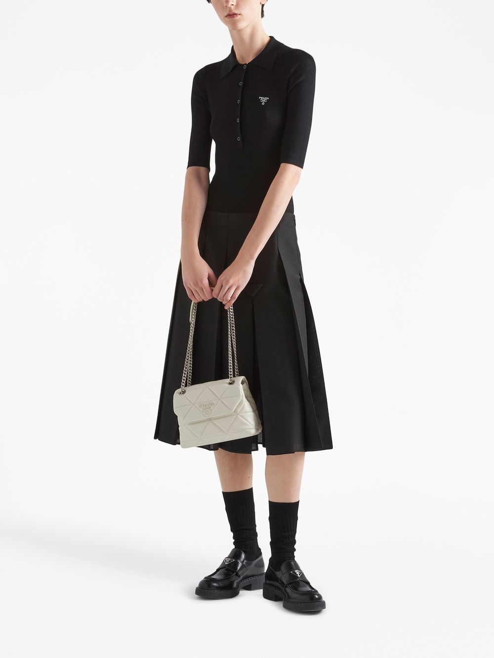 Pra*a small Pra*a spectrum nappa leather bag