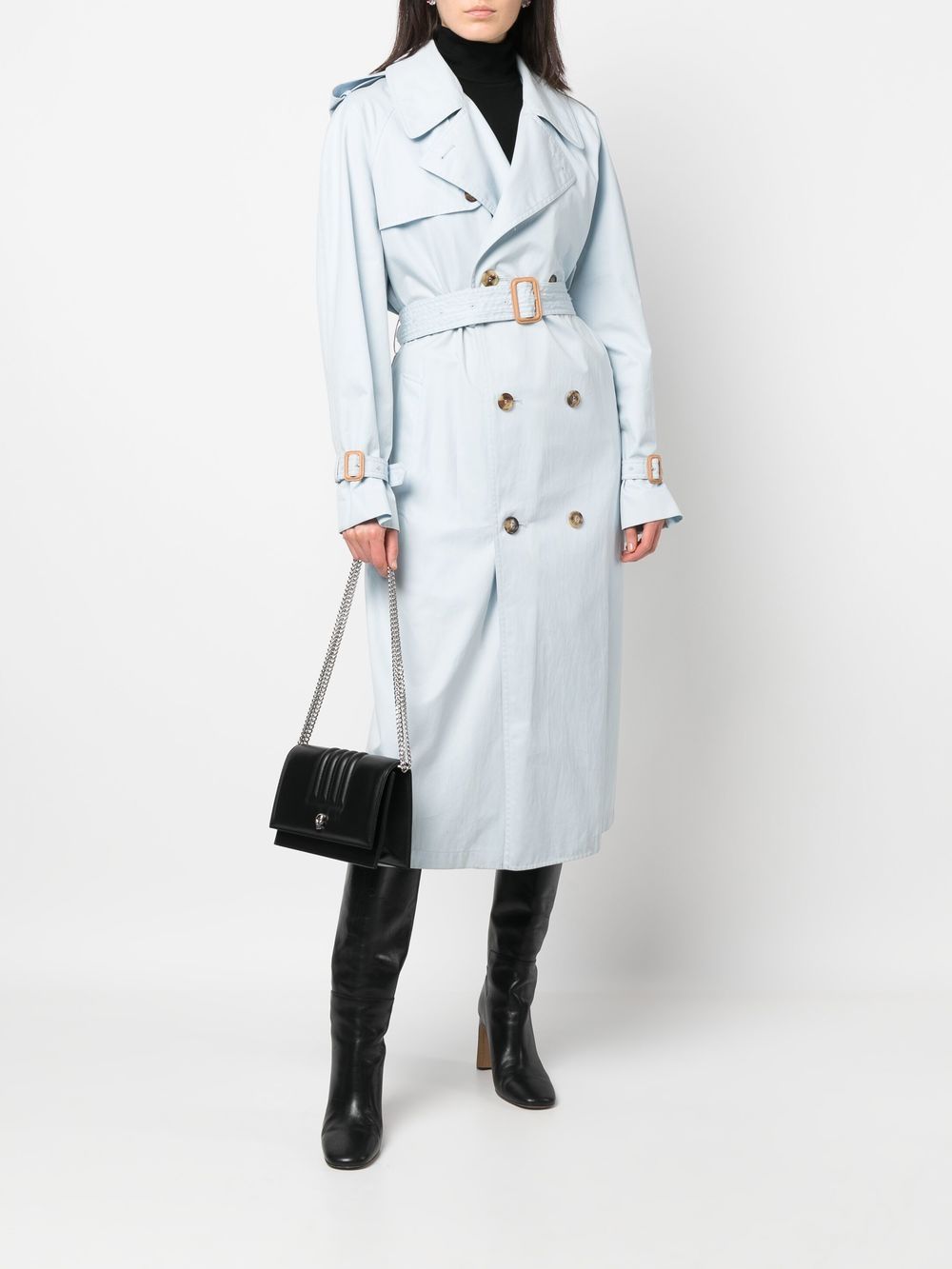 Alexander McQueen skull-stud padded crossbody bag