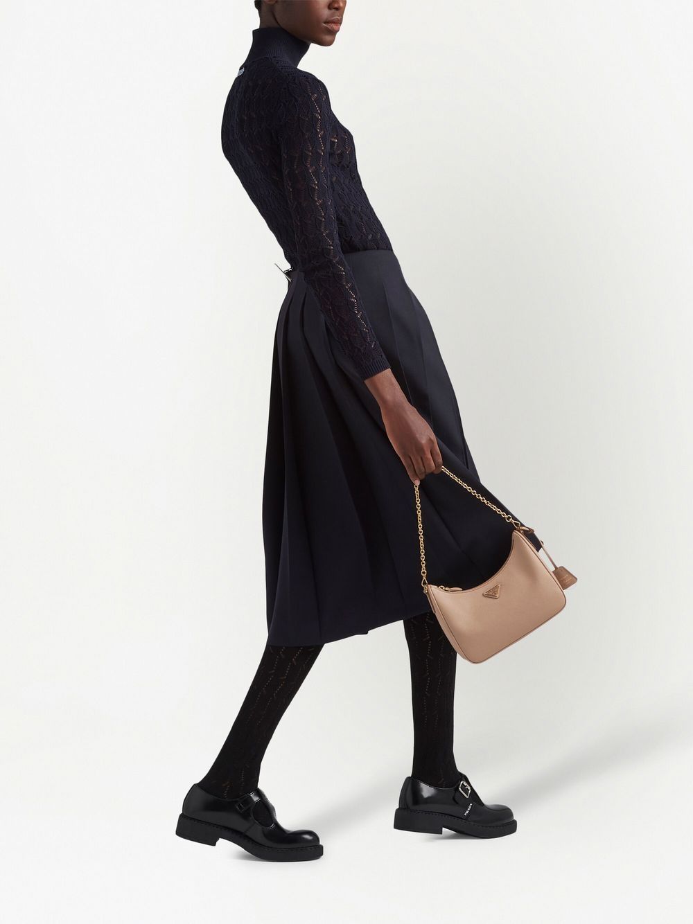 Pra*a re-edition 2005 leather shoulder bag