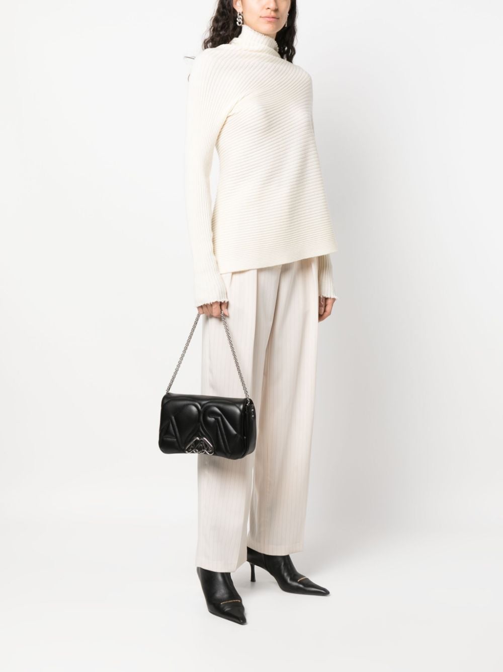 Alexander McQueen small The Seal shoulder bag